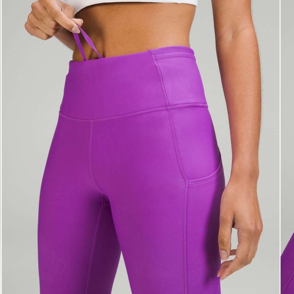 Lululemon Fast and Free High-Rise Fleece Tight 28"
Moonlit Magenta Sz.0 - Picture 4 of 8